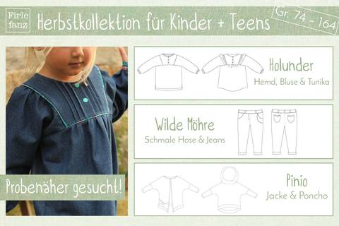 Probenähen Herbstkollektion