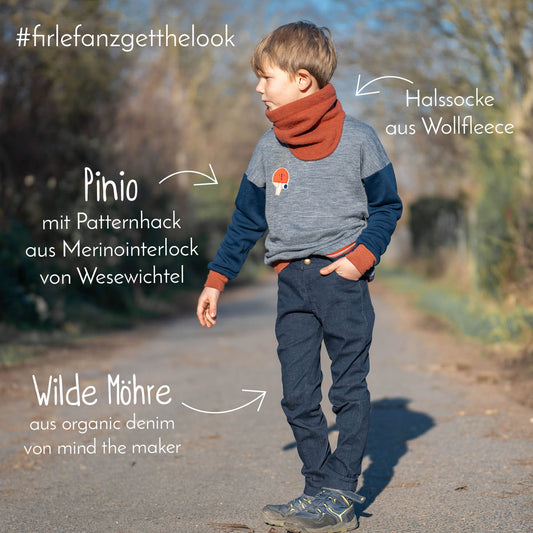 Cool und lässig: Wilde Möhre + Pinio und ein Patternhack