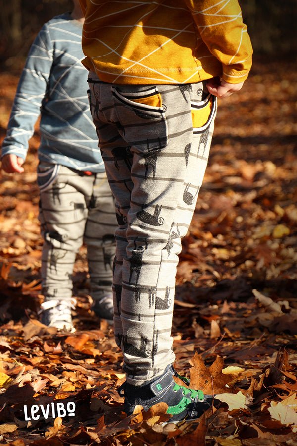 Schmale Sweathose für Kinder nähen