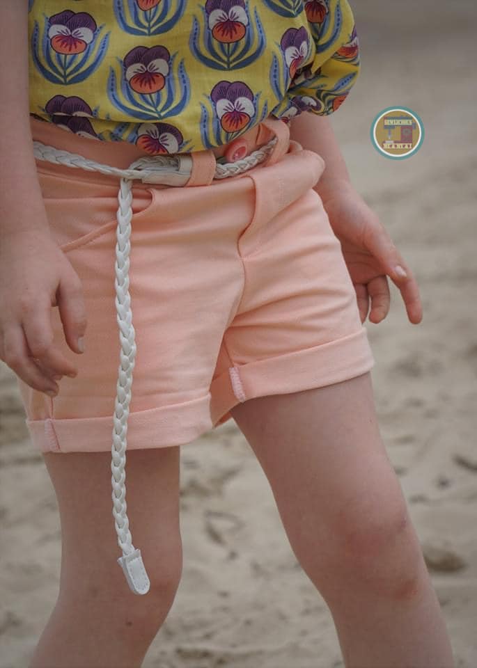 Schnittmuster und Nähanleitung Sommershorts für Kinder