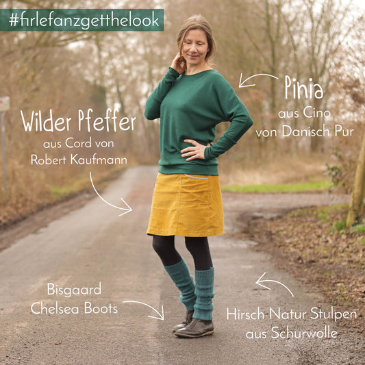 Wilder Pfeffer und Pinia - mein neues Lieblingsoutfit