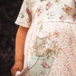 Bodykleid mit Blumenkragen, Body selbernähen für Mädchen