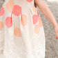 Schnittmuster Leinen Kleid Mädchen mit Siebdruck