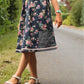 Gänseblümchen Schnittmuster Sommerkleid Webware Mädchen