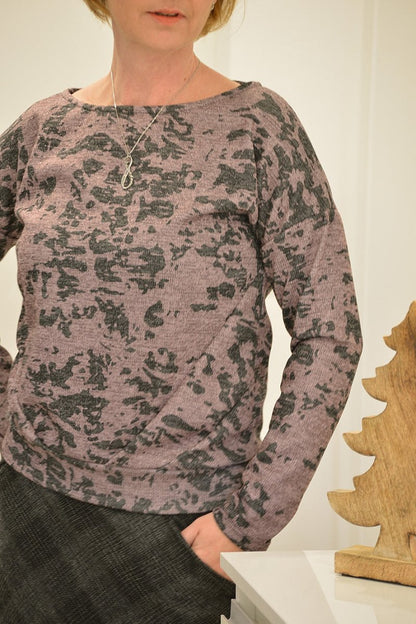 Schnittmuster Sweater mit Falten