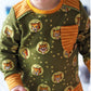Haselnuss Pullover mit Brusttasche Kinder
