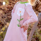 Frühlingskleid selber nähen Sweatkleid Mädchen
