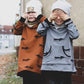 Sweatkleid Kinder selber nähen