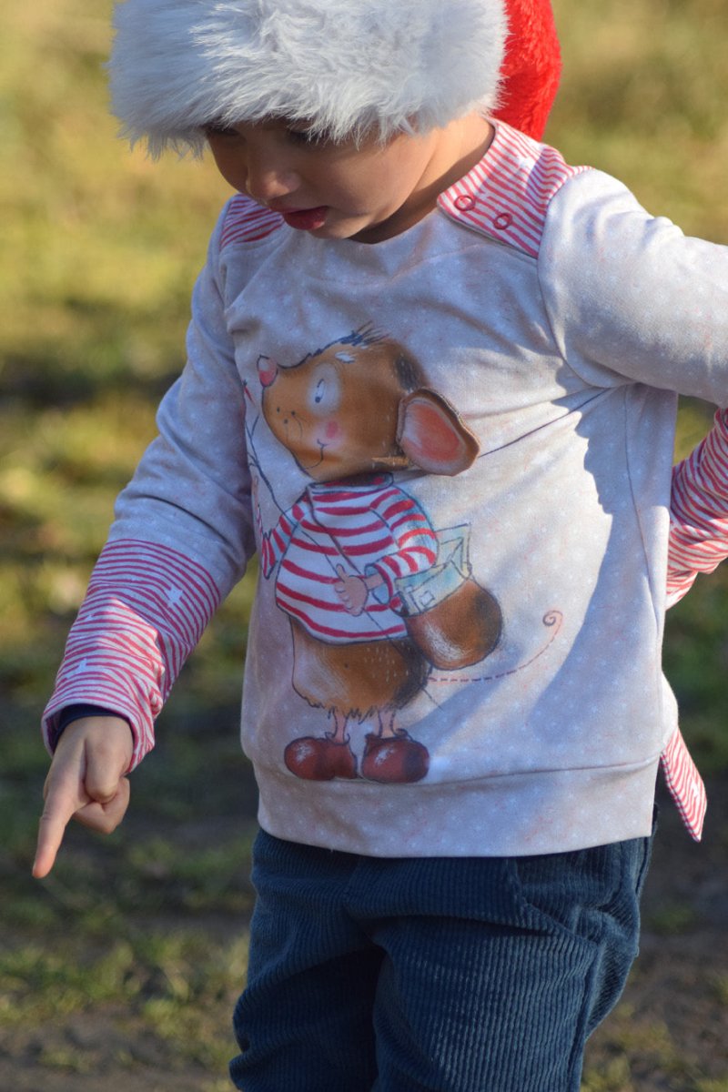 Haselnuss Sweatpulli für Kinder