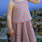 Sommerkleid Spaghettiträger Lagenlook