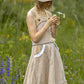 Trägerkleid Retro Maxikleid Mädchen
