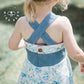 Kornblume Sommerkleid Retro