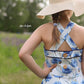 Kornblume Kleid Mädchen Sommer