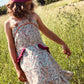 Schnittmuster Boho Kleid Retro Blümchen