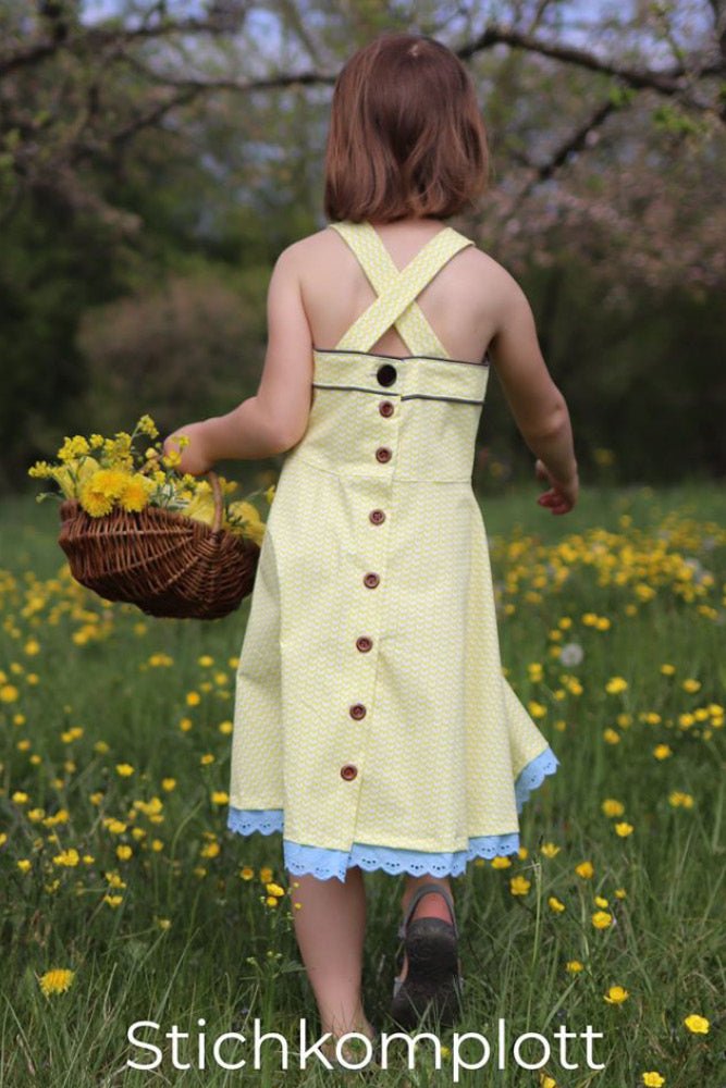 Sommerkleid für Mädchen selber nähen