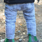 Jeggings nähen coole Leggings für Jungen Gesäßtaschen