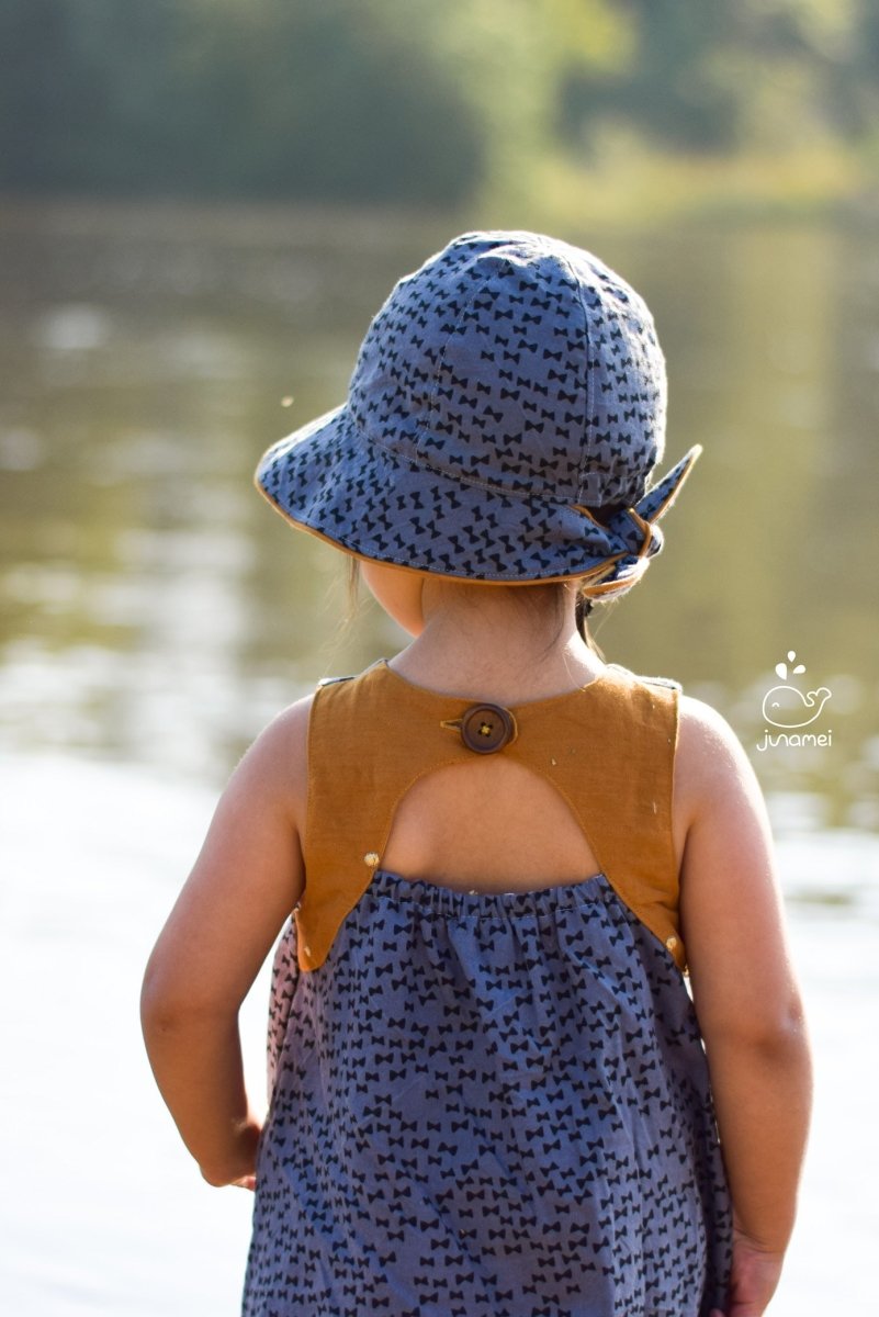 Limette und Gänseblümchen. Sommeroutfit selber nähen