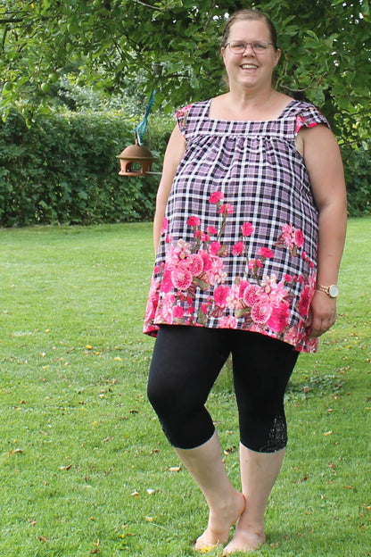 Sommertop Plus size nähen