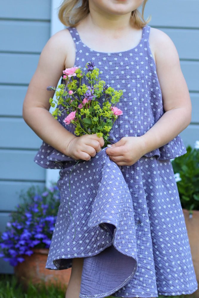 Sommerkleid Musselin Schnittmuster Kinder