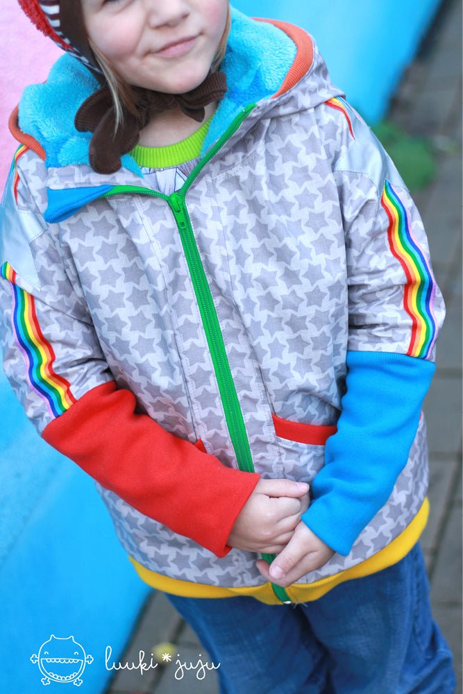 Winterjacke selber nähen Pinio Jacke für Kinder