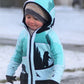 Schnittmuster für Kinder Sweatjacke Pinio