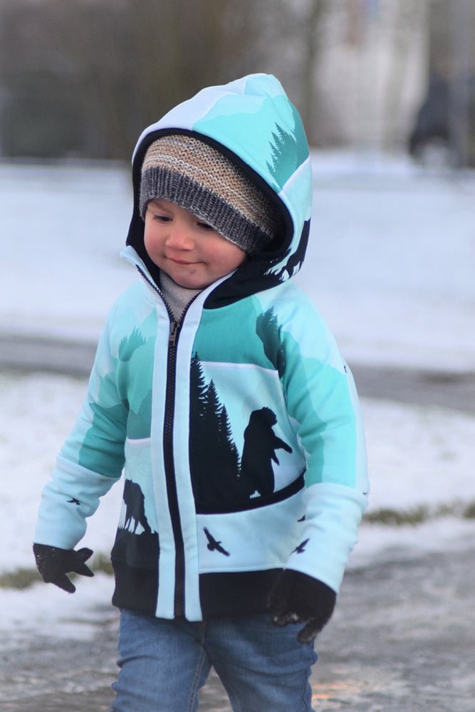 Schnittmuster für Kinder Sweatjacke Pinio