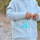 Sweatjacke mit Knöpfen für Jungs
