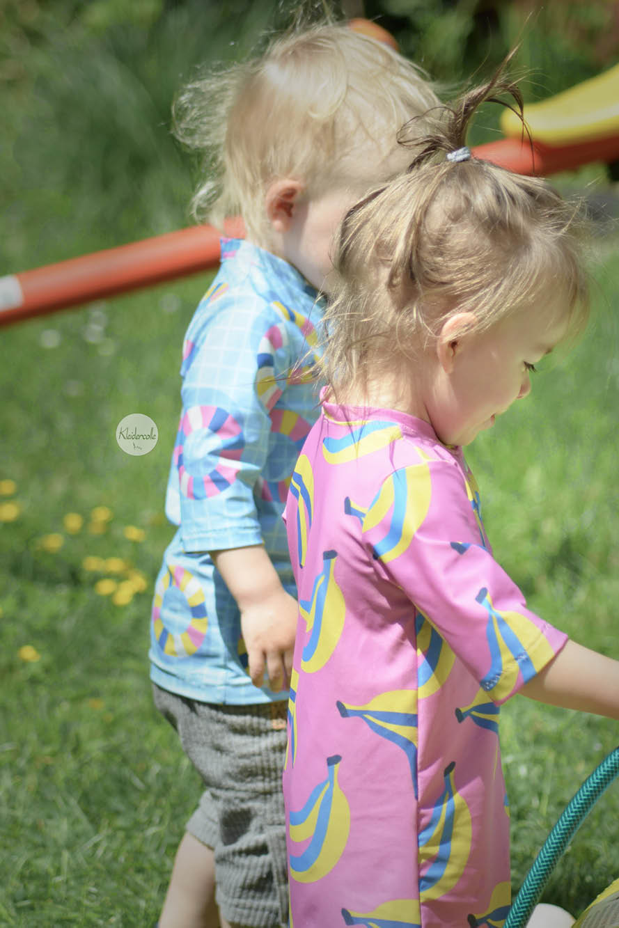 Schwimmshirts selber nähen, UV-Schutz, Sonnenschutz für Kinder, Schnittmuster und Nähanleitungen