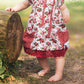 Schnittmuster und Nähanleitung Sommerkleid für Kinder Rosentanz