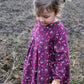 Kleid aus Babycord nähen, Schnittmuster und Nähanleitung