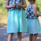 Luftige Sommerkleider Partnerlook Mädchen selber nähen