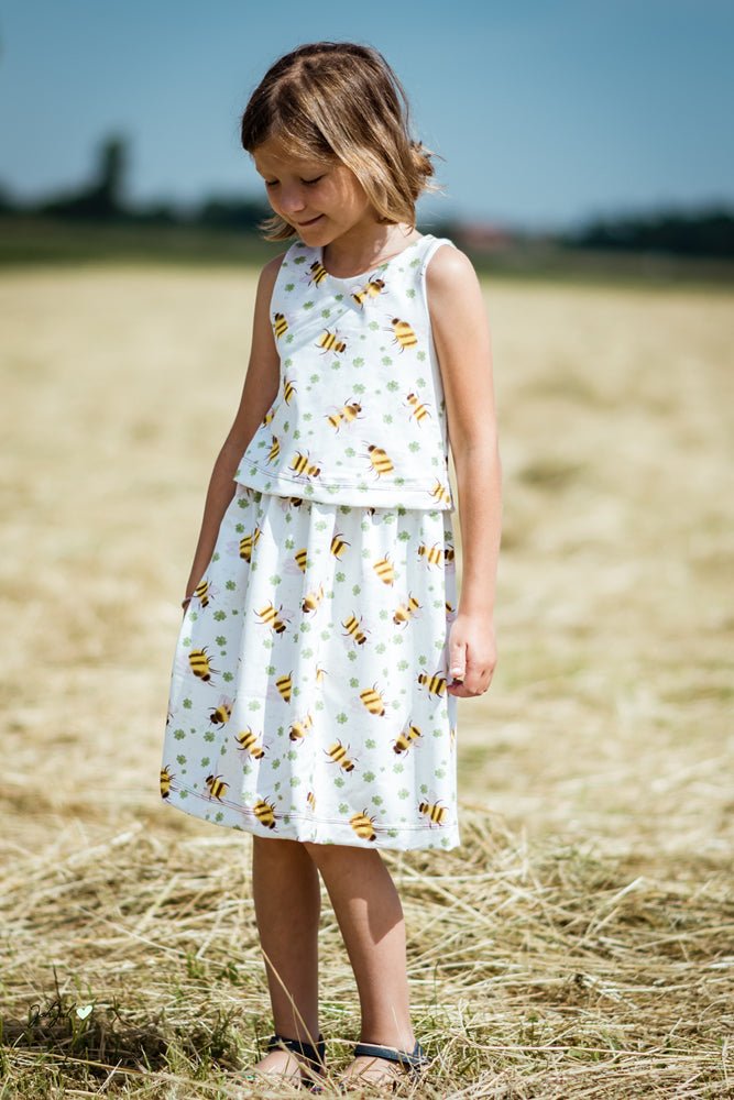 Schnittmuster Sommerkleid klassisch für Kinder