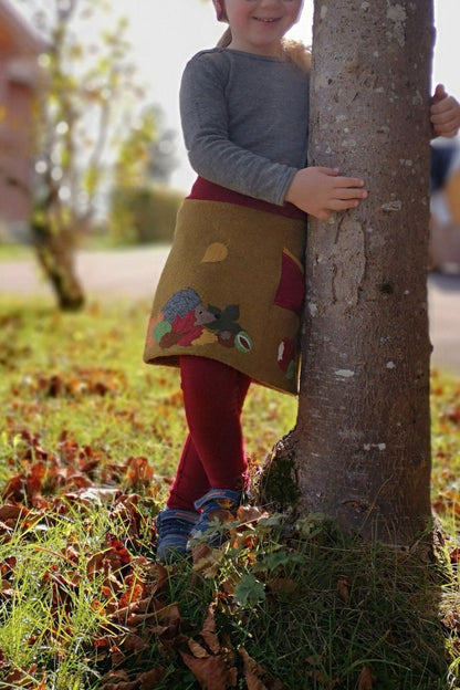 Schnittmuster Walkrock für Kinder Wilder Pfeffer