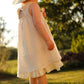 Gänseblümchen Sommerkleid Mädchen Punkte Blumenmädchen