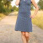 Sommerkleid Pünktchen Jersey Damen Schnittmuster