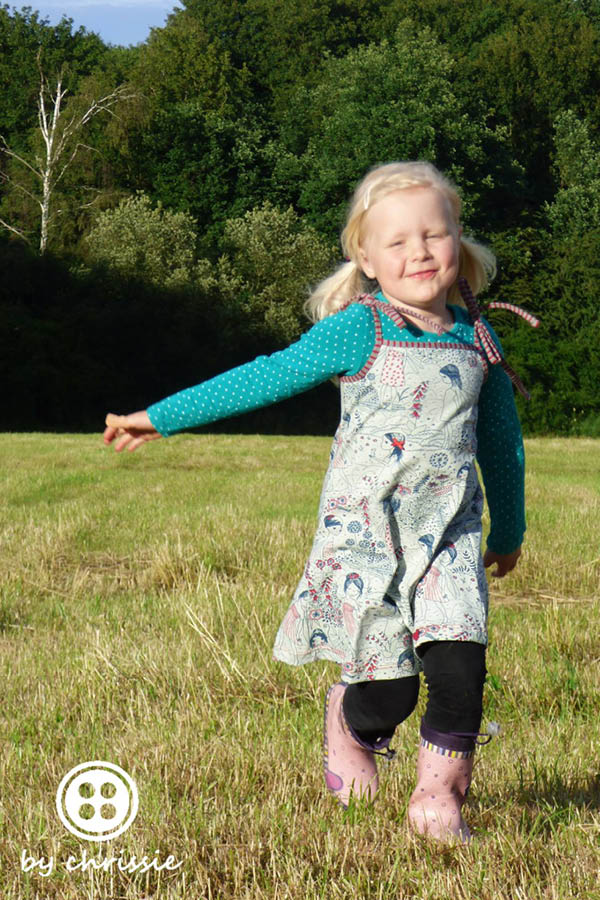 Schnittmuster Sommerkleid mit Spaghettiträgern