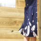 Anleitung Sommerkleid mit gerafftem Rockteil