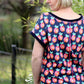 Pinia Rückenansicht Kurzarmshirt lässig selber nähen