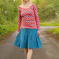 Schnittmuster Rock Rapunzel Feincord Retro